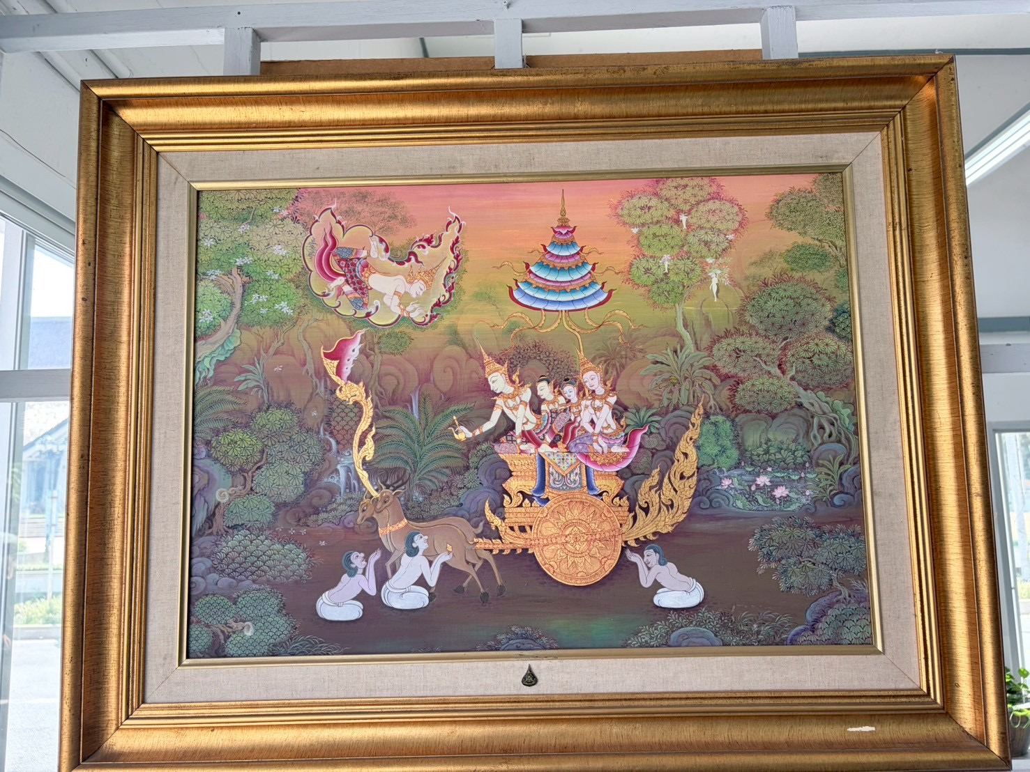 แผนกช่างเขียนภาพลายไทย 1