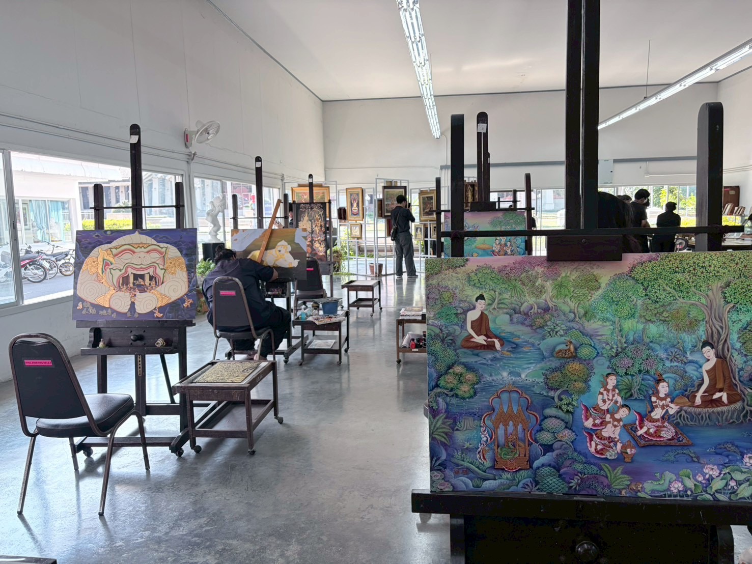 แผนกช่างเขียนภาพลายไทย 2