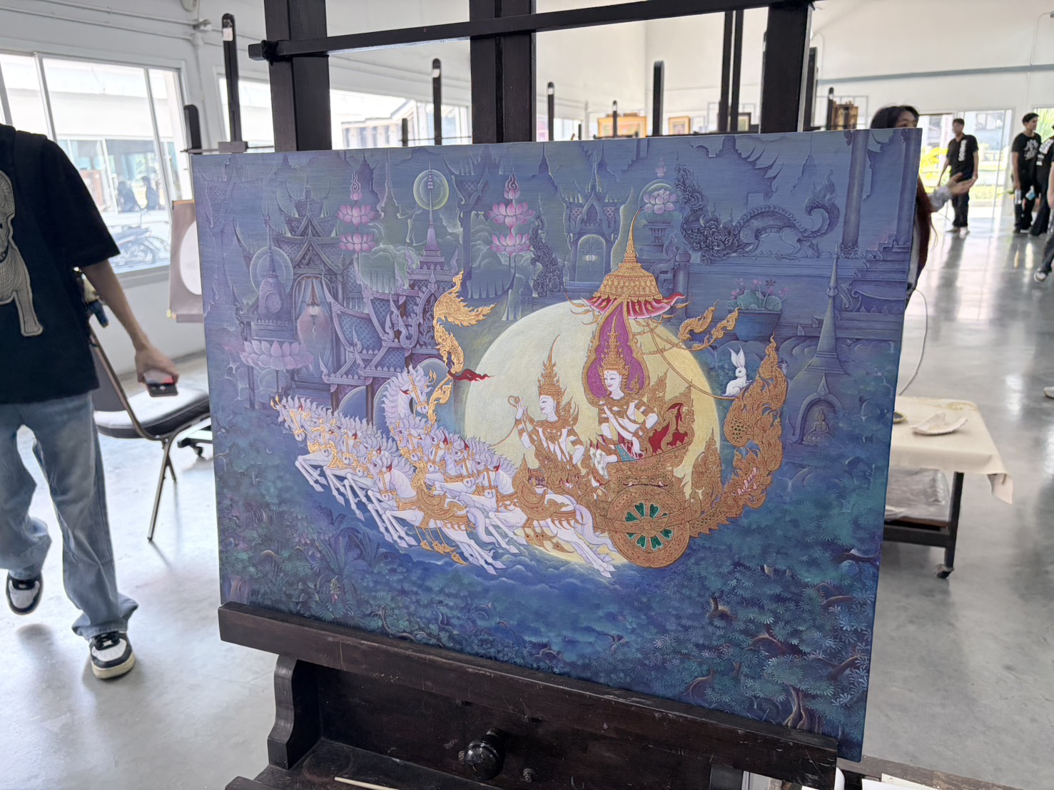 แผนกช่างเขียนภาพลายไทย